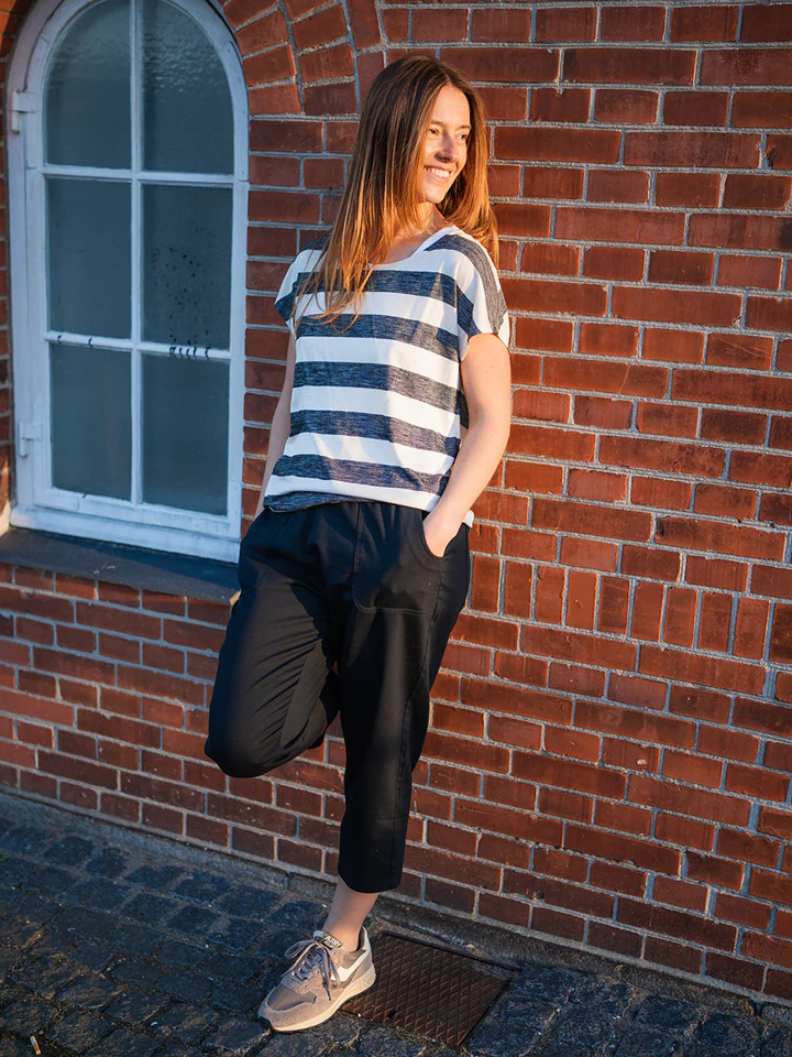 Fabrin 3/4 Pant 26, W. - Dame Capri Bukser - Image 2