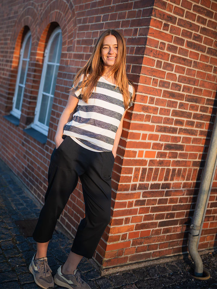 Fabrin 3/4 Pant 26, W. - Dame Capri Bukser - Image 4