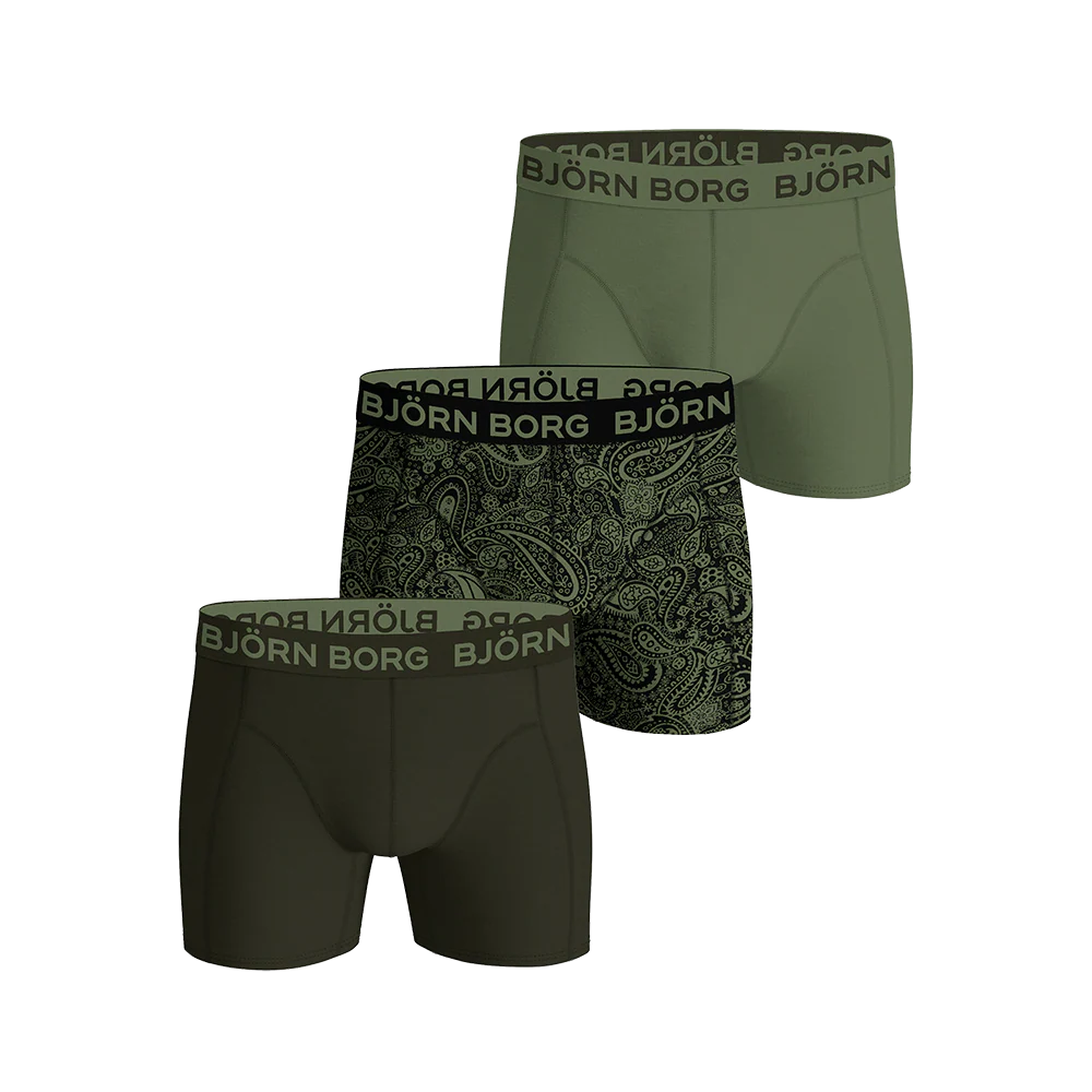 Björn Borg 3-Pack Bamboo Boxer - Herre Underbukser