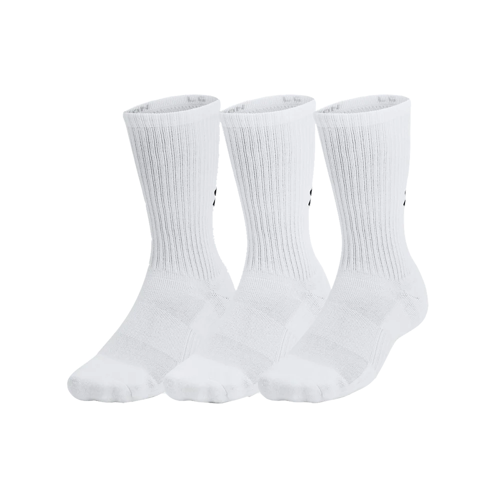 Under Armour 3-Pack Crew Sock - Strømper