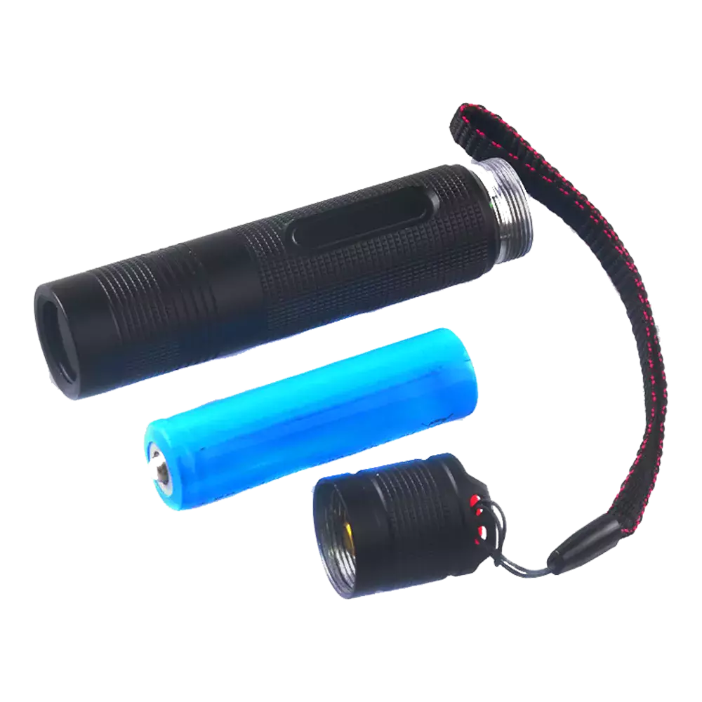 Genopladelig UV/Ravlygte 5 W med batteri og lader - Image 3