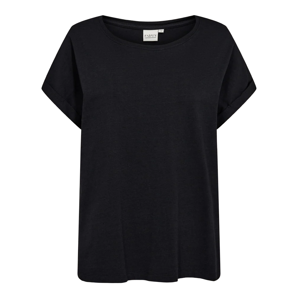 Fabrin Bamboo Loose Fit Tee 26, W. - Dame T-Shirt