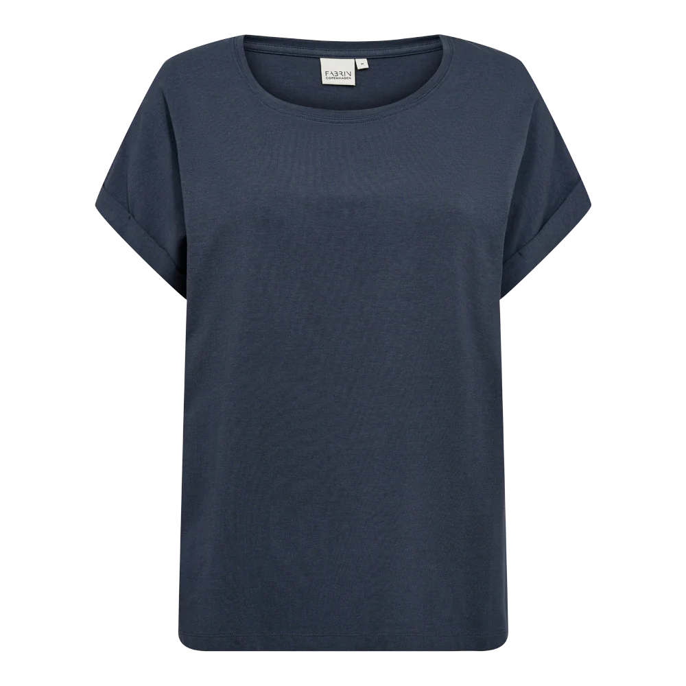 Fabrin Bamboo Loose Fit Tee 26, W. - Dame T-Shirt