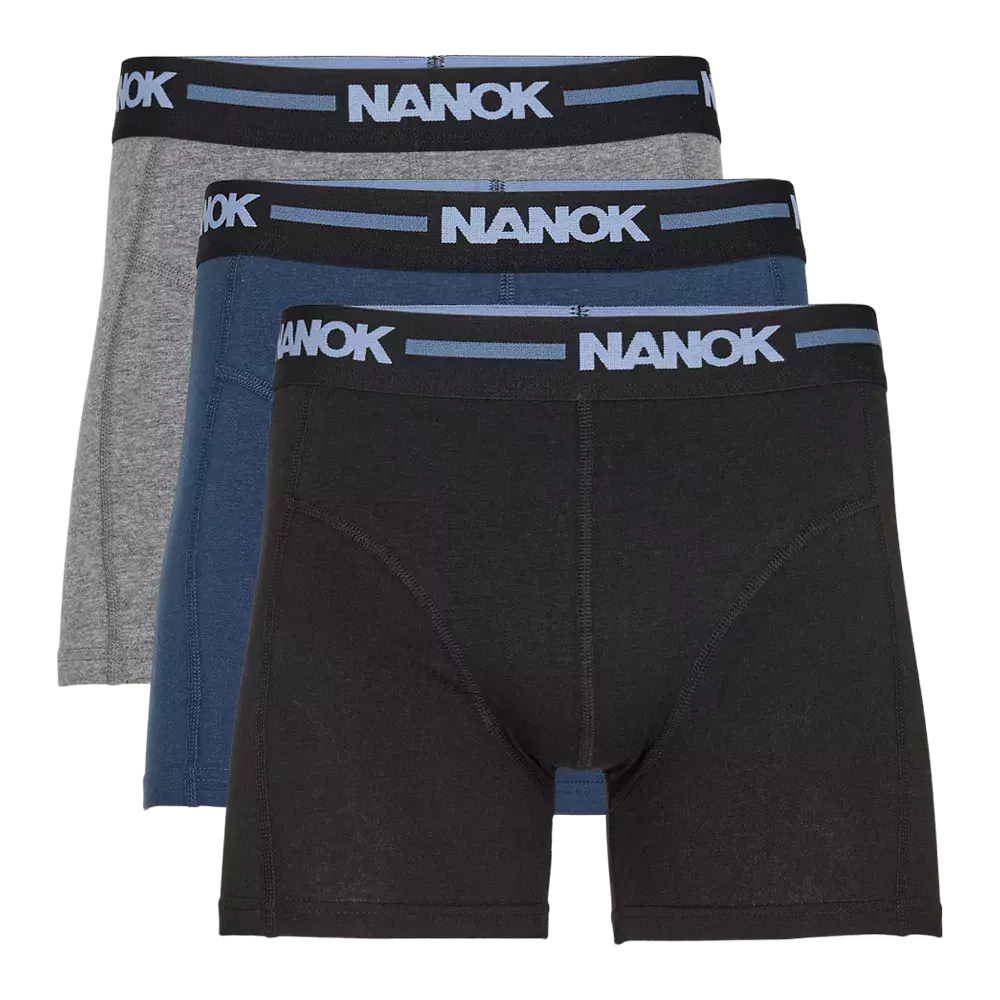 Nanok Boxer 3 pack Mix Cotton, Sr - Herre Underbukser