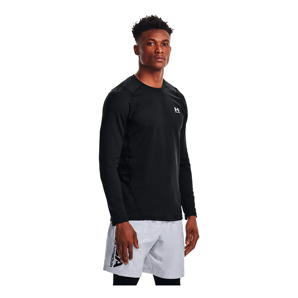 Under Armour ColdGear Fitted Crew LS - Herre Sportsundertøj - Image 2