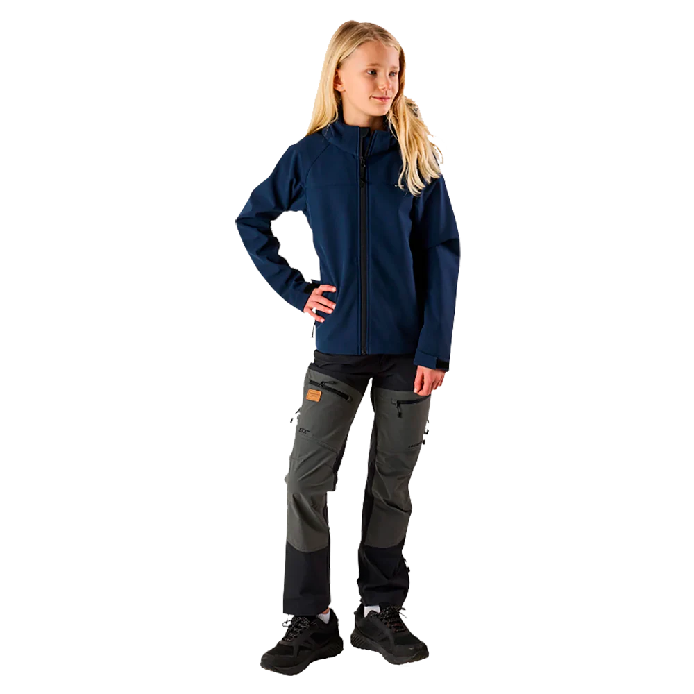 X-TRAIL Colorado Softshell Jacket Jr - Børne Softshell Jakke - Image 4