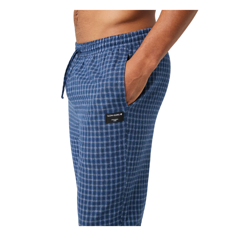 Björn Borg Core Flannel PJ Pants - Herre Nattøjs Bukser - Image 3
