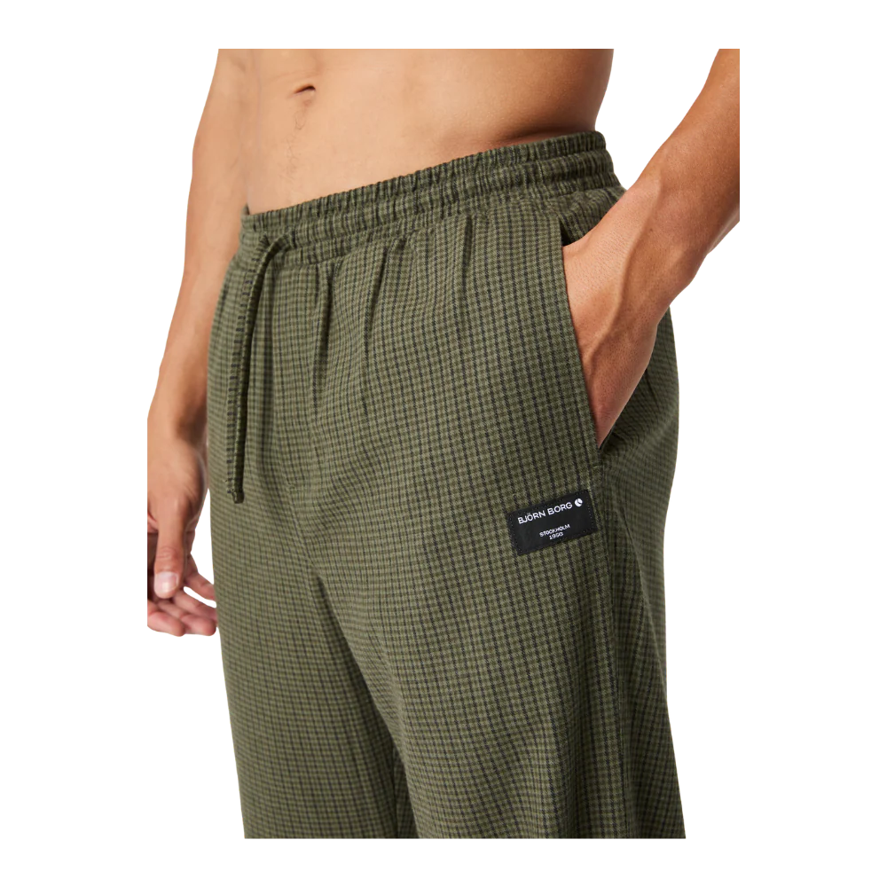 Björn Borg Core Flannel PJ Pants - Herre Nattøjs Bukser - Image 4