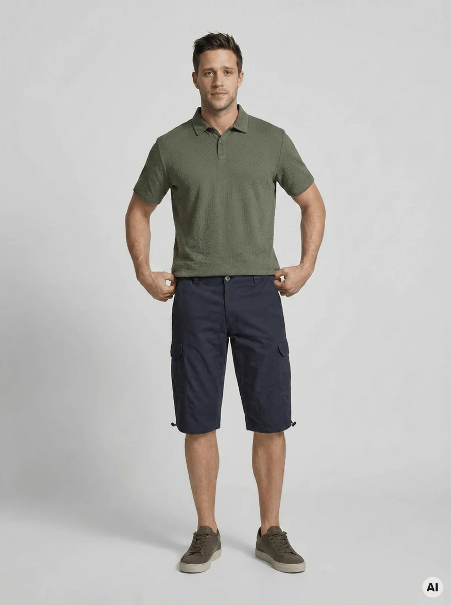 NAdamien 26, Sr - Herre Polo - Image 2