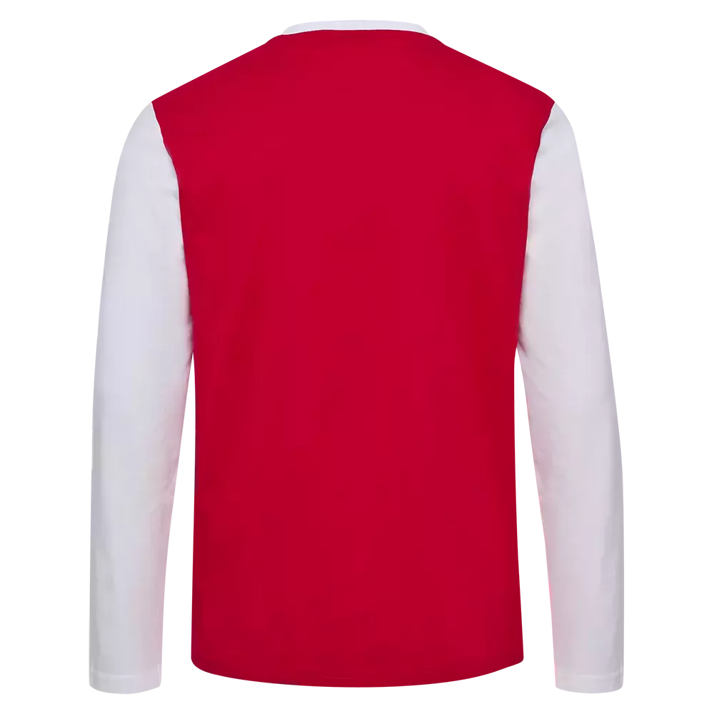 Hummel DBU Fan Block LS Tee - Langærmet Fodbold T-Shirt - Image 3