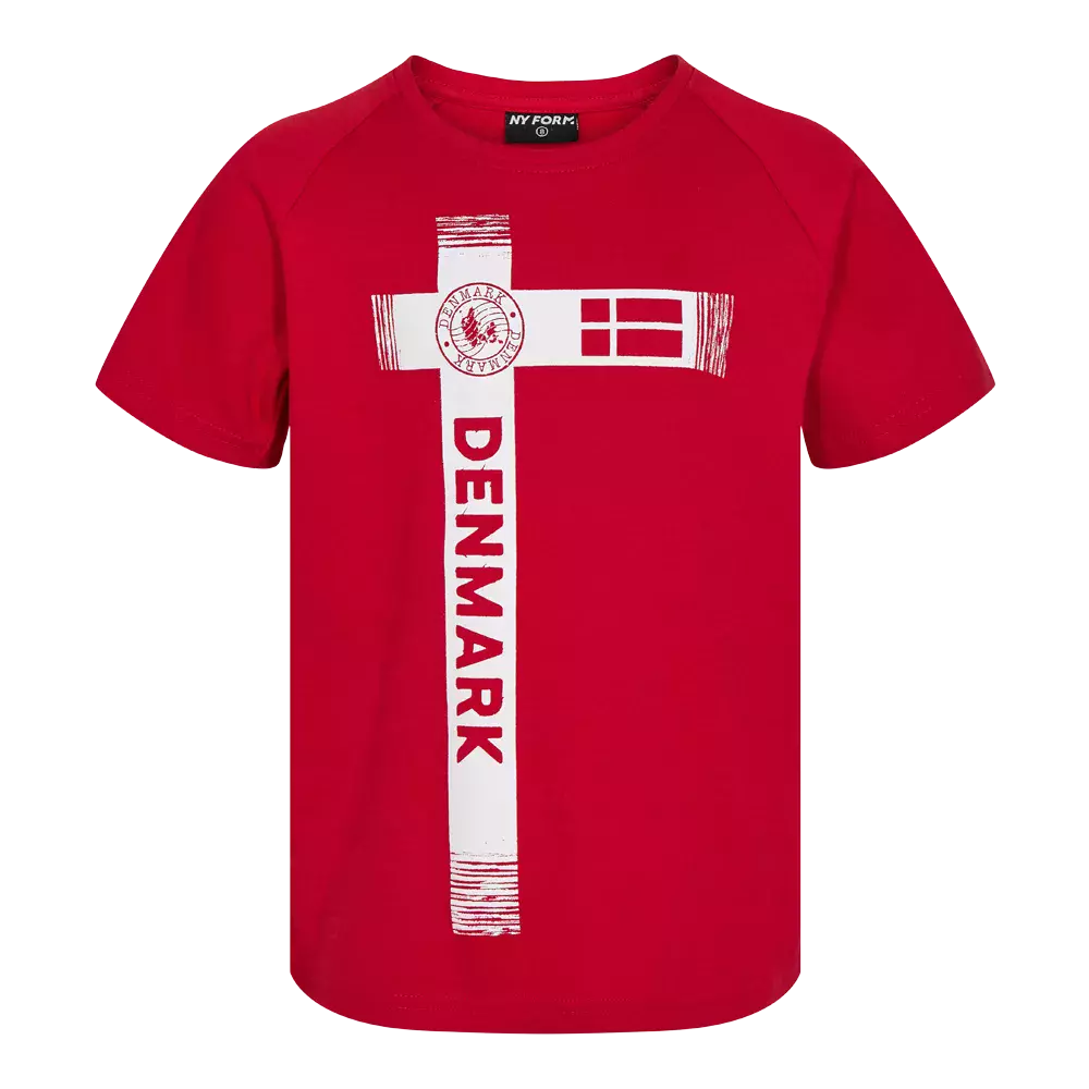 NY FORM DK T-shirt, Jr - Børne Danmarks T-Shirt