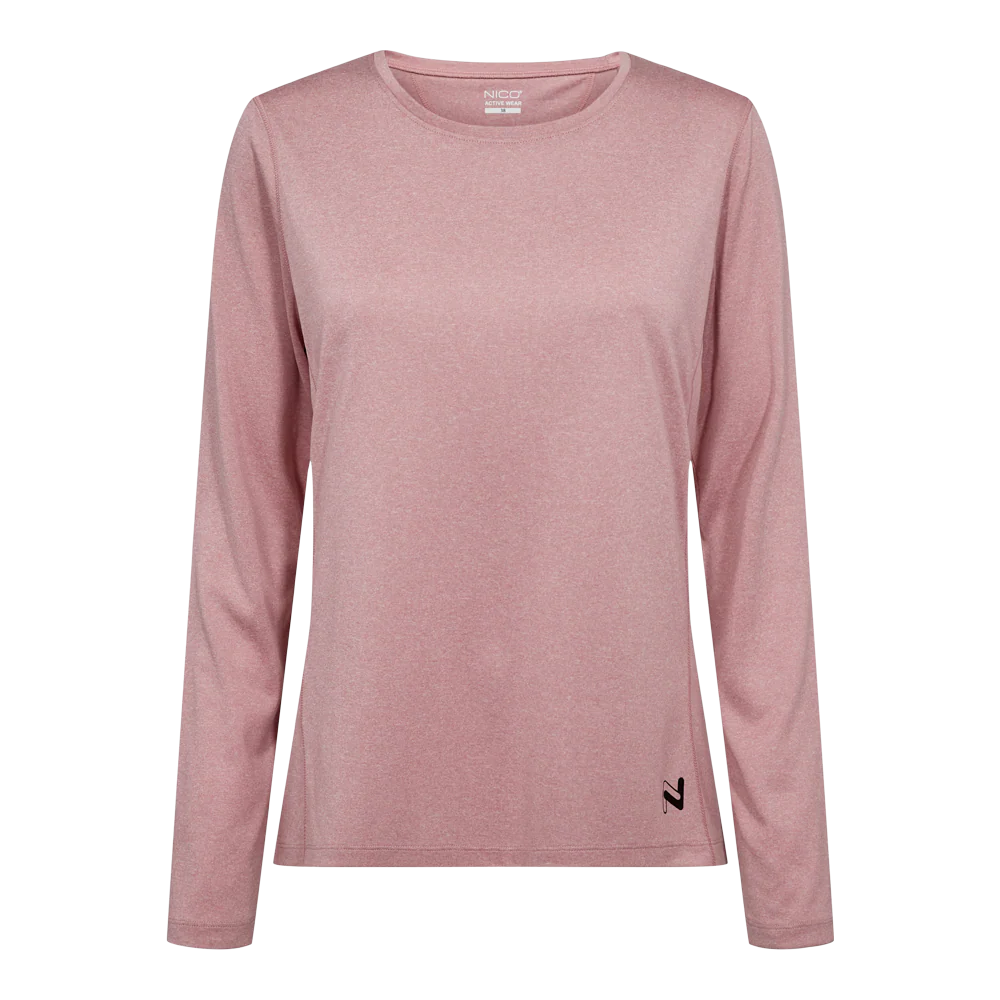 NIfemke L/S 26, W - Dame Fitness Bluse
