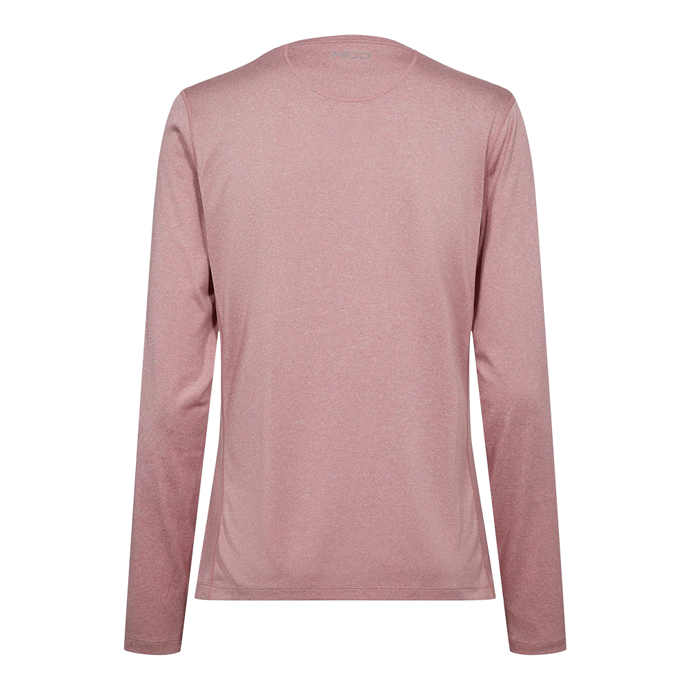 NIfemke L/S 26, W - Dame Fitness Bluse - Image 3
