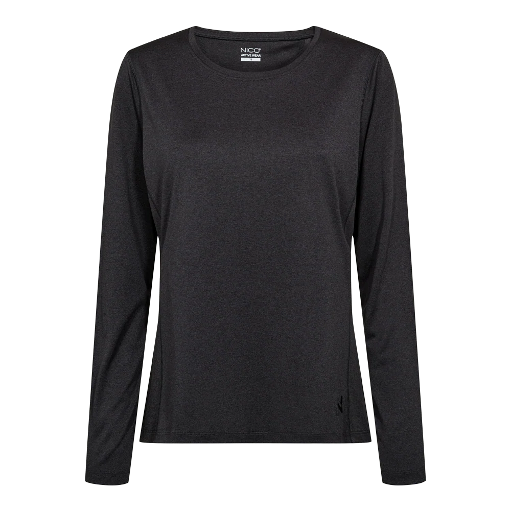 NIfemke L/S 26, W - Dame Fitness Bluse