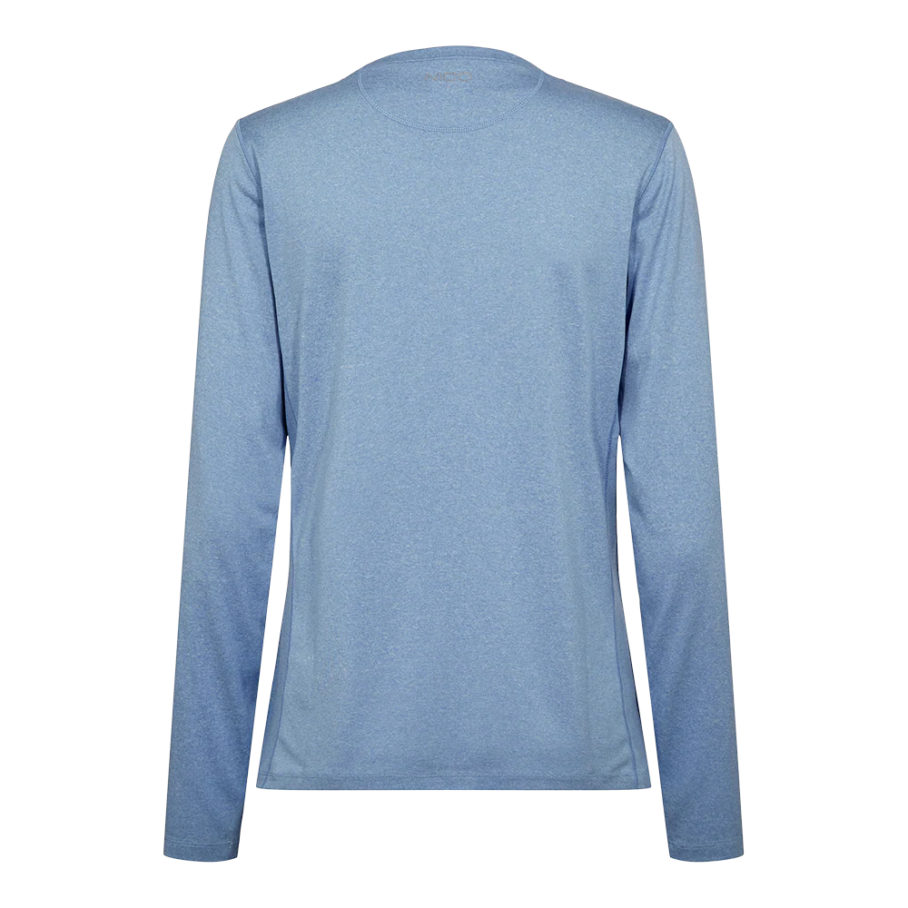 NIfemke L/S 26, W - Dame Fitness Bluse - Image 3