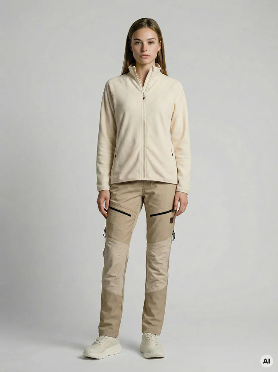 X-Trail Fleece FZ, W - Dame Fleecetrøje - Image 2