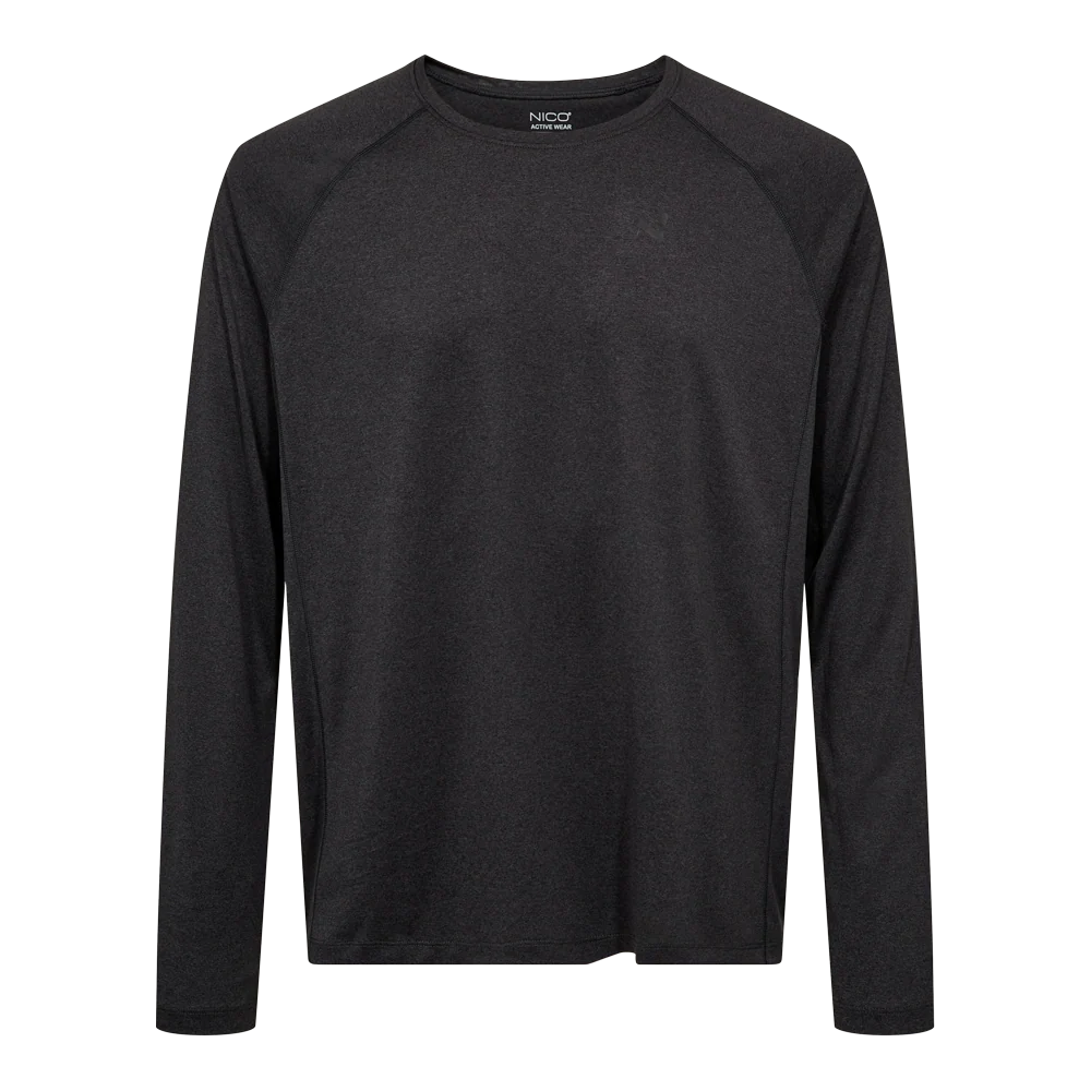 NIfolke 26 L/S, Sr - Herre Fitness T-Shirt - Image 2
