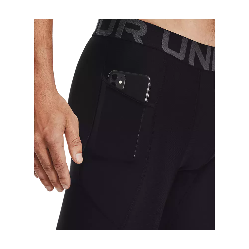 HeatGear Armour Leggings - Herre Løbe Tights - Image 3
