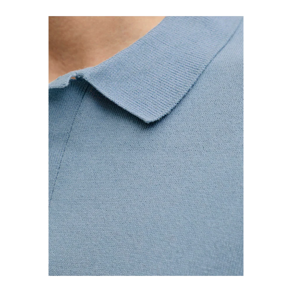 JJ Rebel Callum Knit Polo - Herre Polo T-Shirt - Image 4