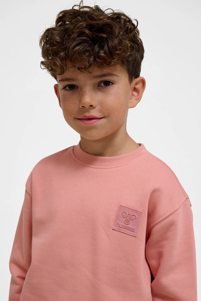 Hummel Jr Clean Crew Sweat - Børne Sweatshirt - Image 2