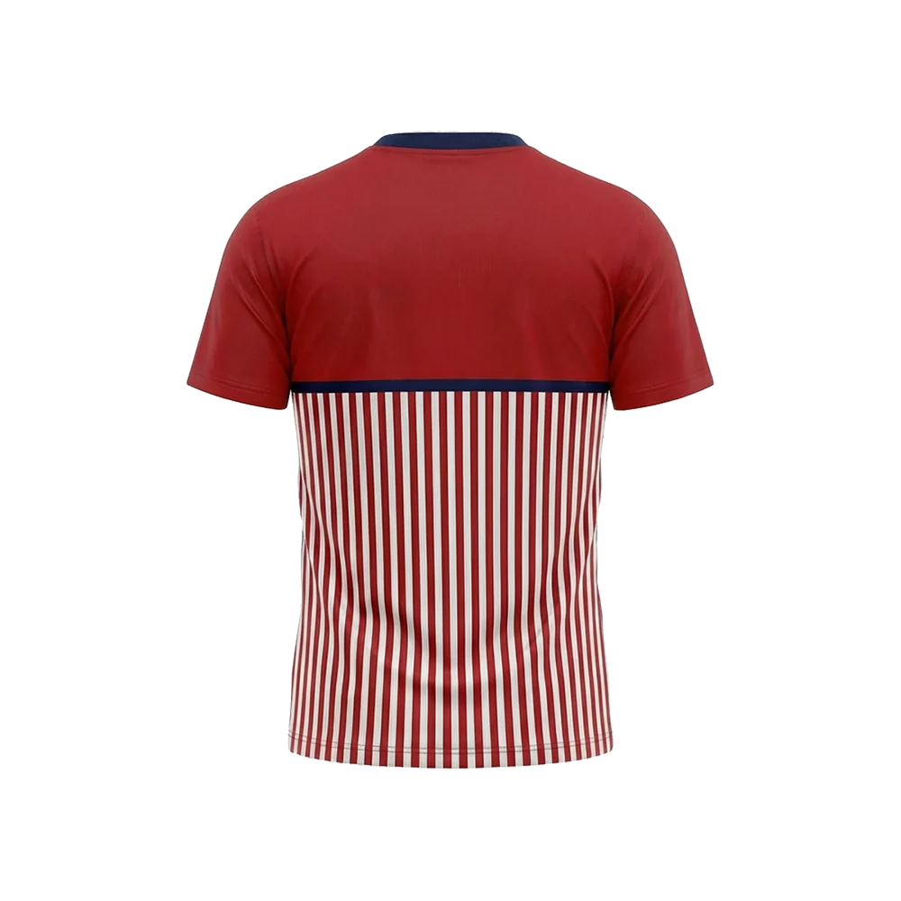 Hummel Jr DBU 1986 Fan Block Tee - Børne Fan T-Shirt - Image 2