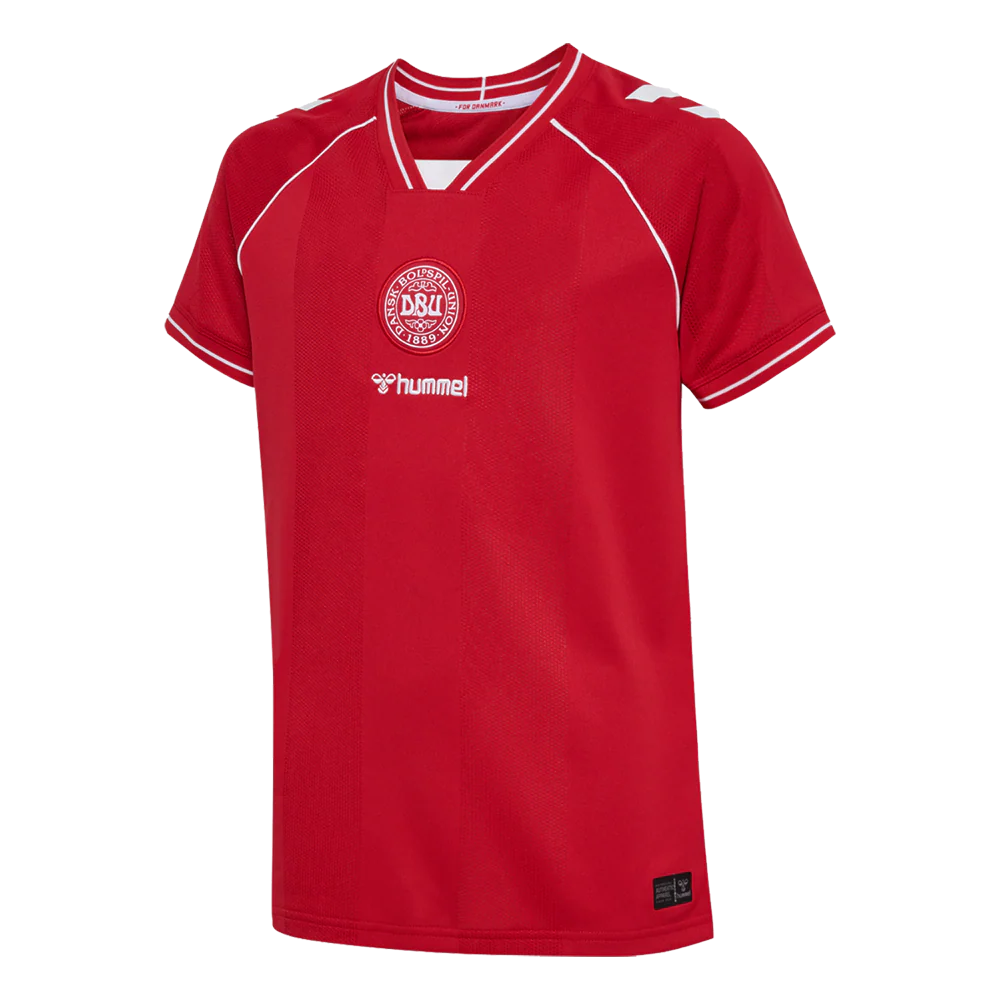 Hummel Jr DBU 26 Home Jersey - Børne Fodboldtrøje