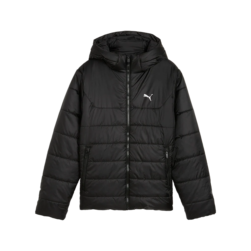 Puma Jr Ess Hooded Jacket - Børne Vinterjakke