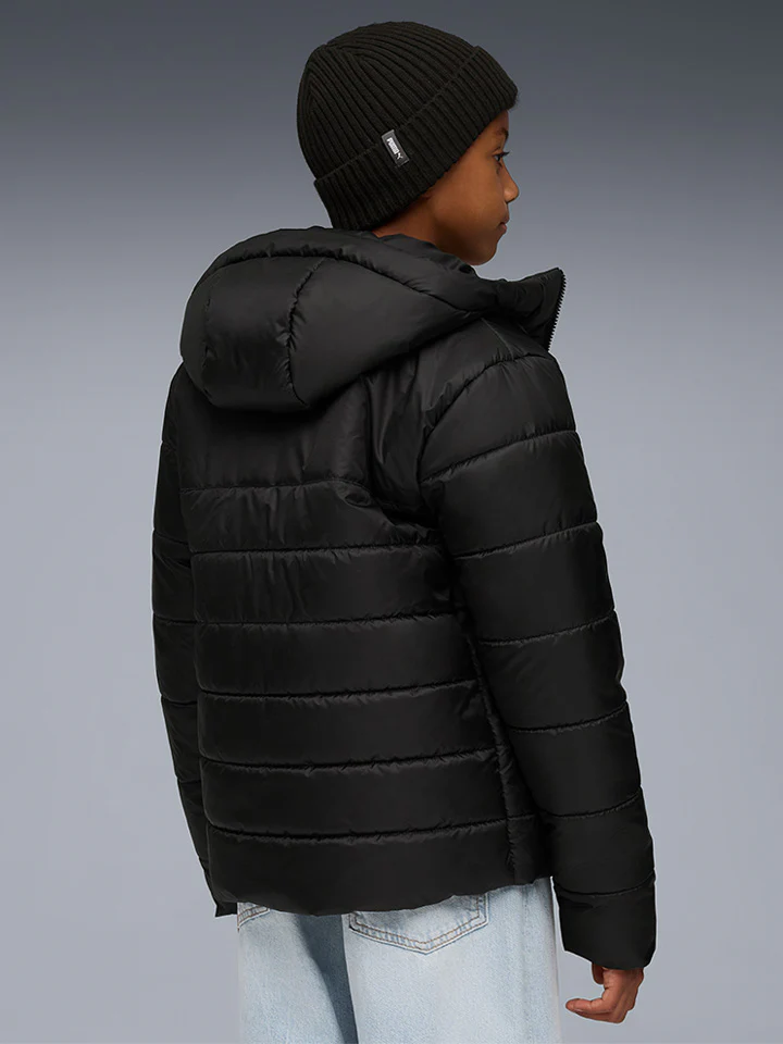 Puma Jr Ess Hooded Jacket - Børne Vinterjakke - Image 6