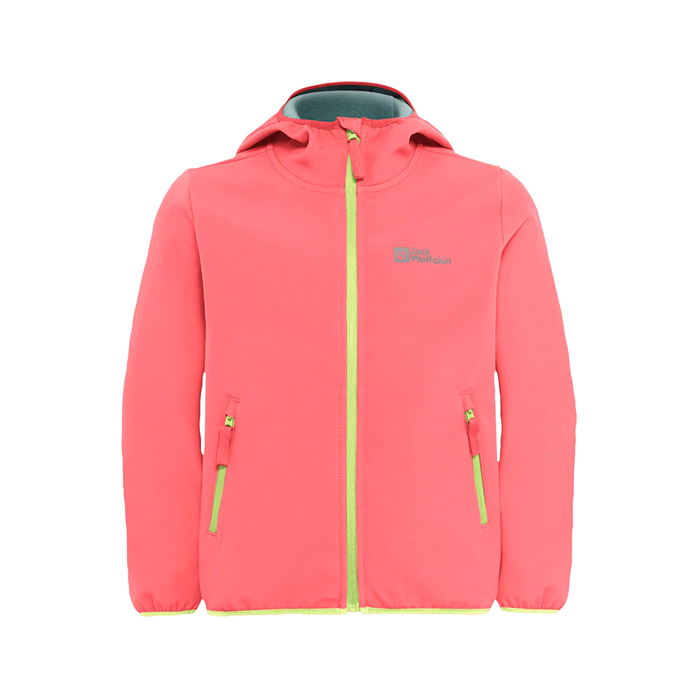 Jack Wolfskin Jr Fourwinds Jacket - Børne Softshell Jakke