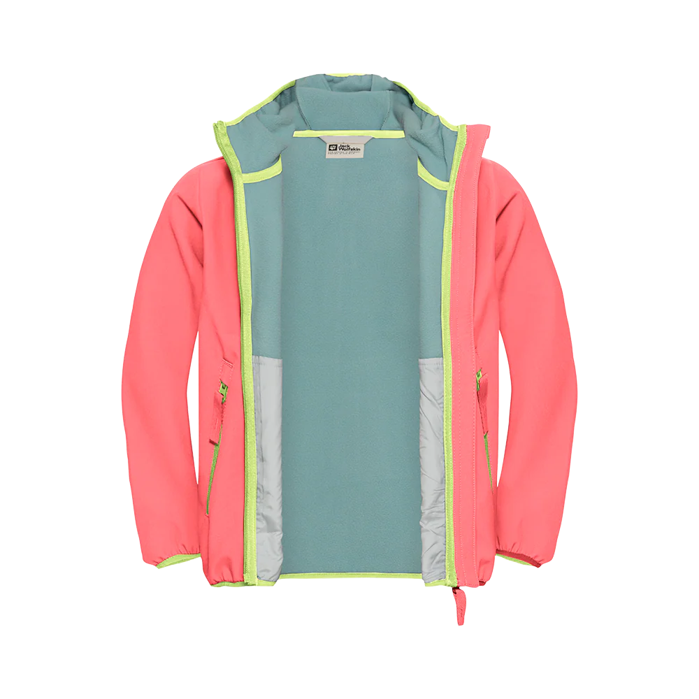 Jack Wolfskin Jr Fourwinds Jacket - Børne Softshell Jakke - Image 2
