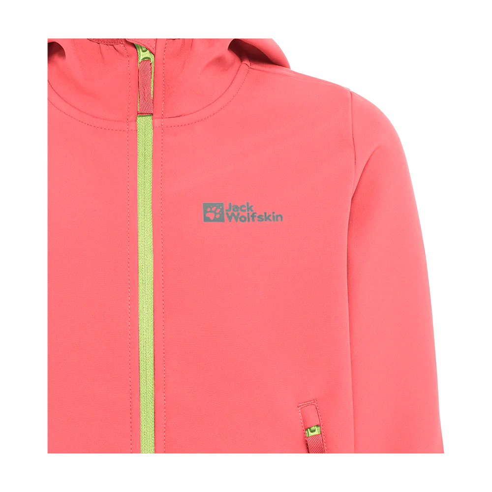 Jack Wolfskin Jr Fourwinds Jacket - Børne Softshell Jakke - Image 3