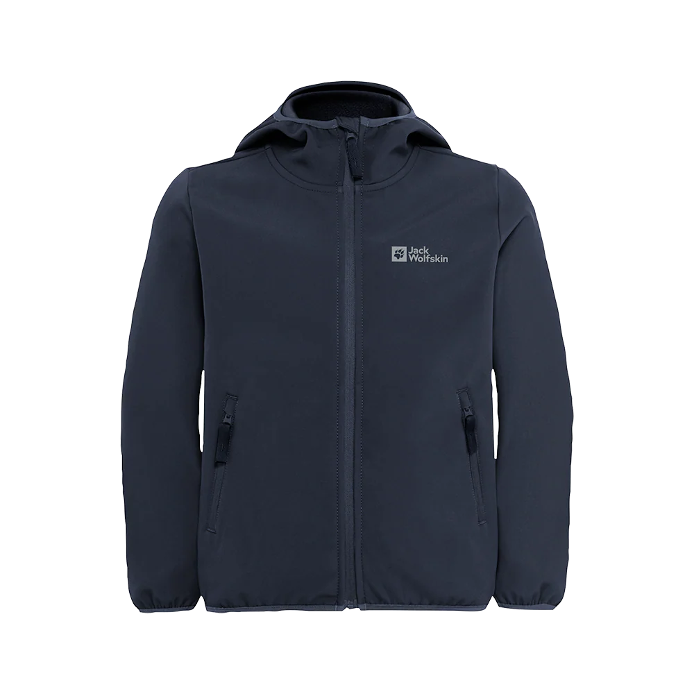 Jack Wolfskin Jr Fourwinds Jacket - Børne Softshell Jakke