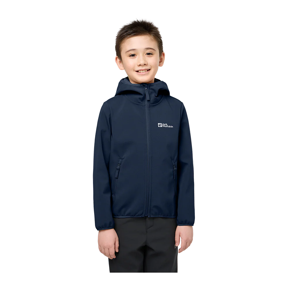 Jack Wolfskin Jr Fourwinds Jacket - Børne Softshell Jakke - Image 2