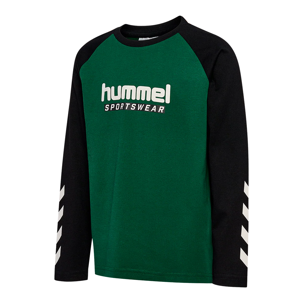 Hummel Jr Logo LS T-Shirt - Børne Bluse