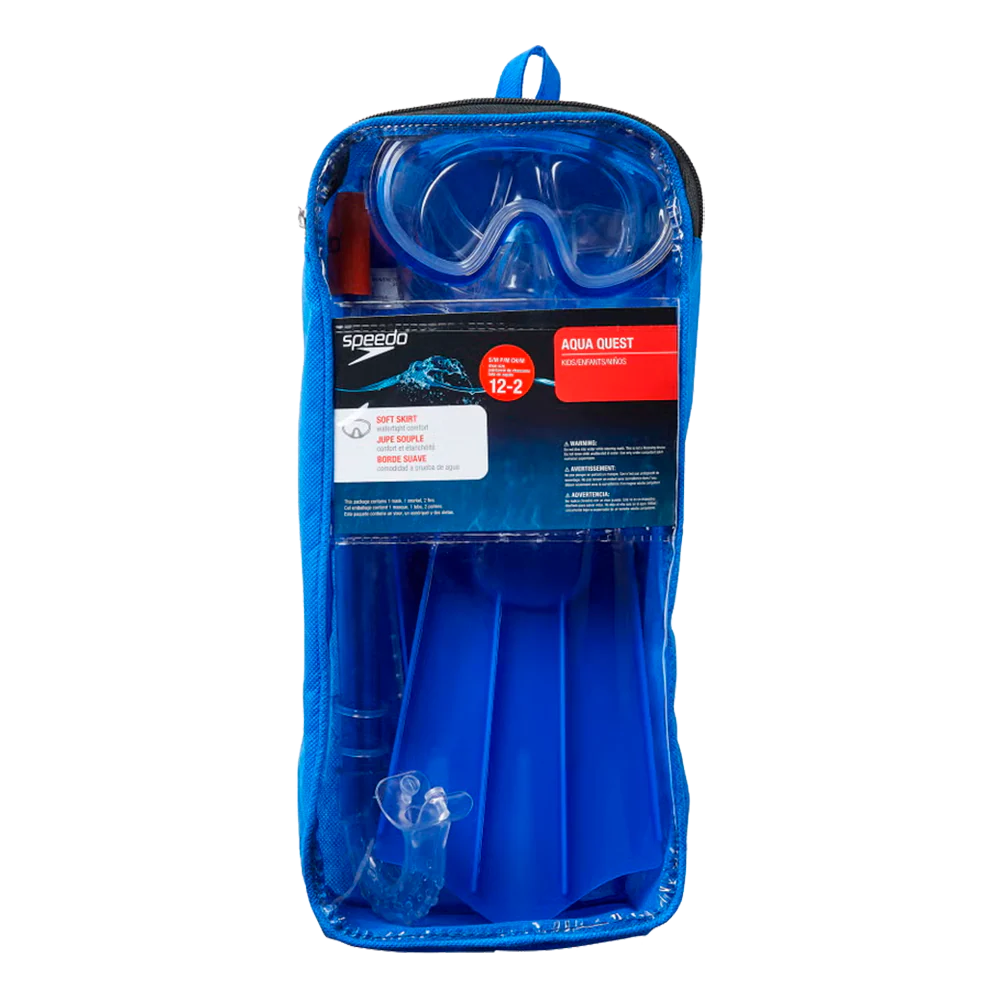 Speedo Jr Mask/Snorkel/Fin Set - Børne svømmetilbehør - Image 2