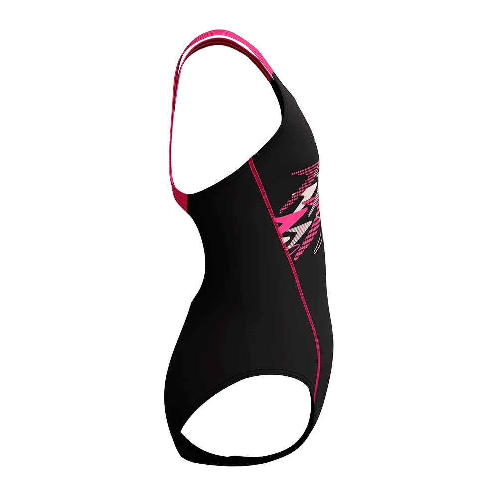 Speedo Jr Medley Logo Swimsuit - Pige Badedragt - Image 4