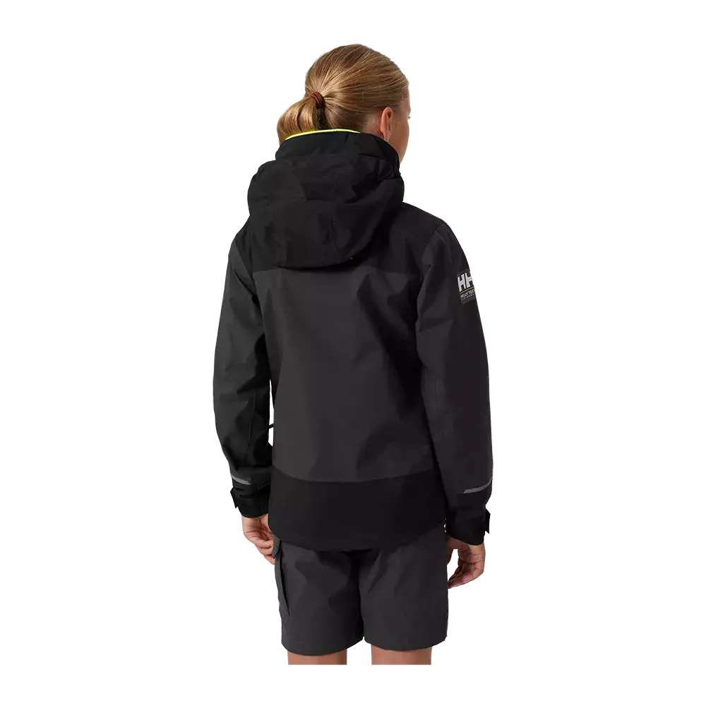 Helly Hansen Jr Salt Port 2.0 Jacket - Børne Sejlerjakke - Image 4