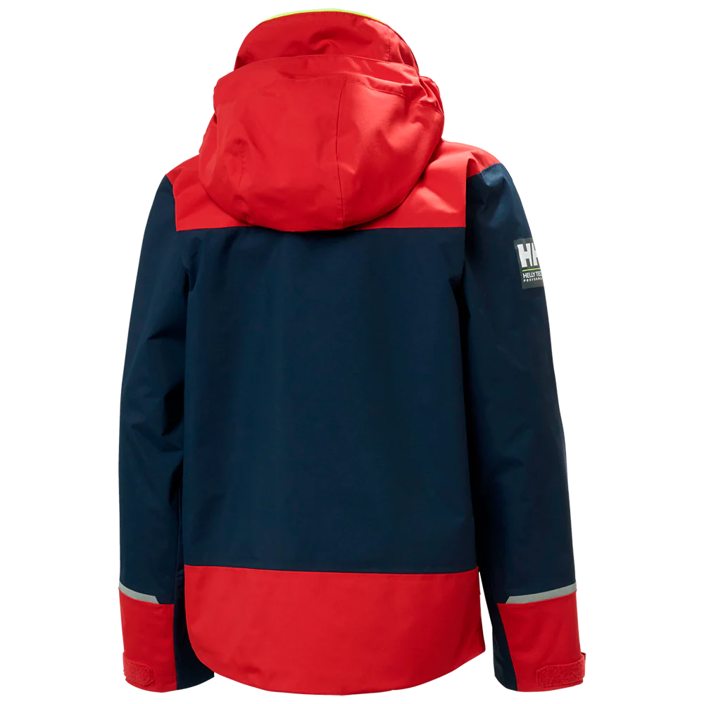 Helly Hansen Jr Salt Port 2.0 Jacket - Børne Sejlerjakke - Image 10