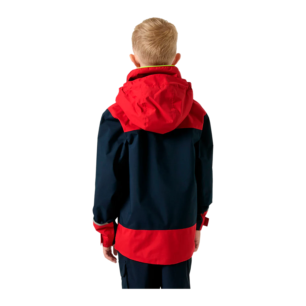 Helly Hansen Jr Salt Port 2.0 Jacket - Børne Sejlerjakke - Image 9