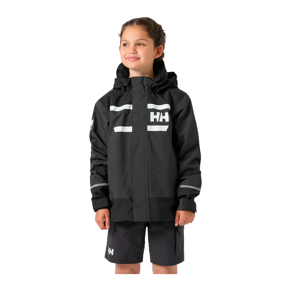 Helly Hansen Jr Salt Port 2.0 Jacket - Børne Sejlerjakke - Image 2