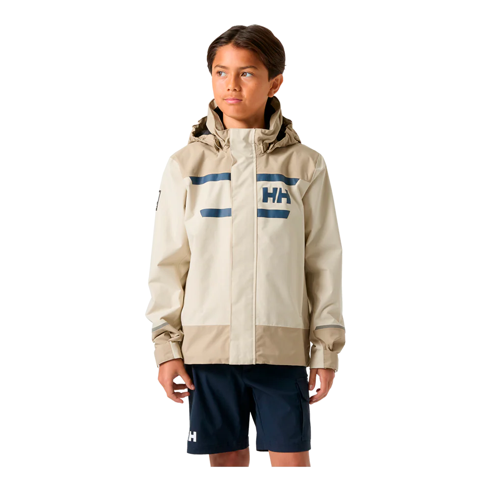 Helly Hansen Jr Salt Port 2.0 Jacket - Børne Sejlerjakke - Image 2