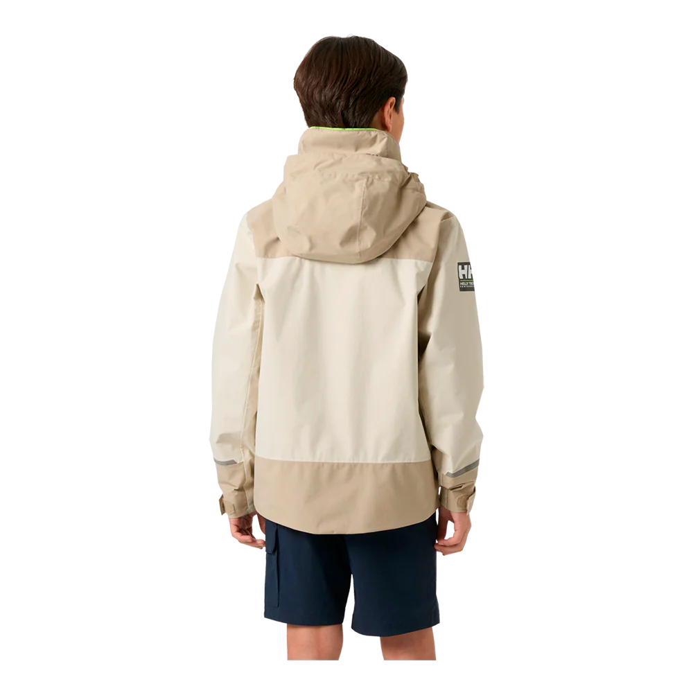 Helly Hansen Jr Salt Port 2.0 Jacket - Børne Sejlerjakke - Image 8