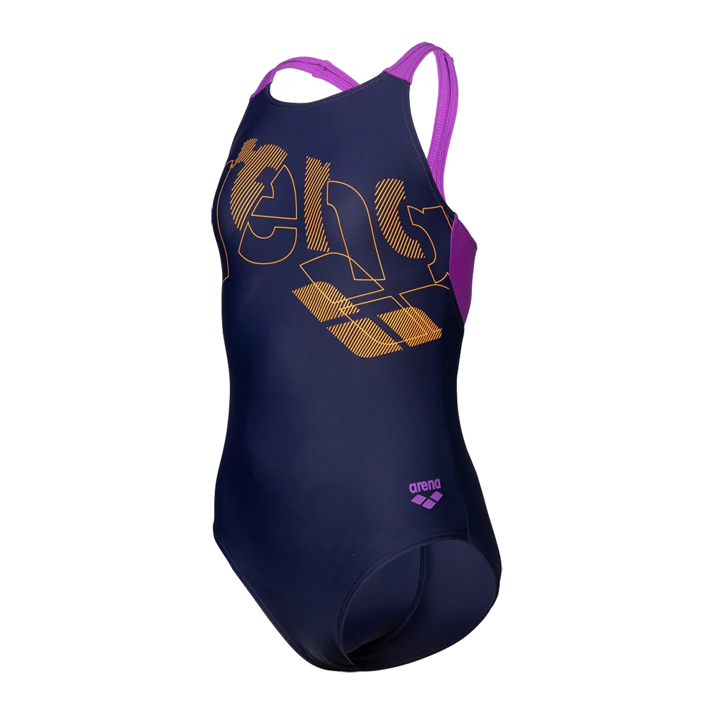 Arena Jr Tales V Back Suit - Pige Badedragt