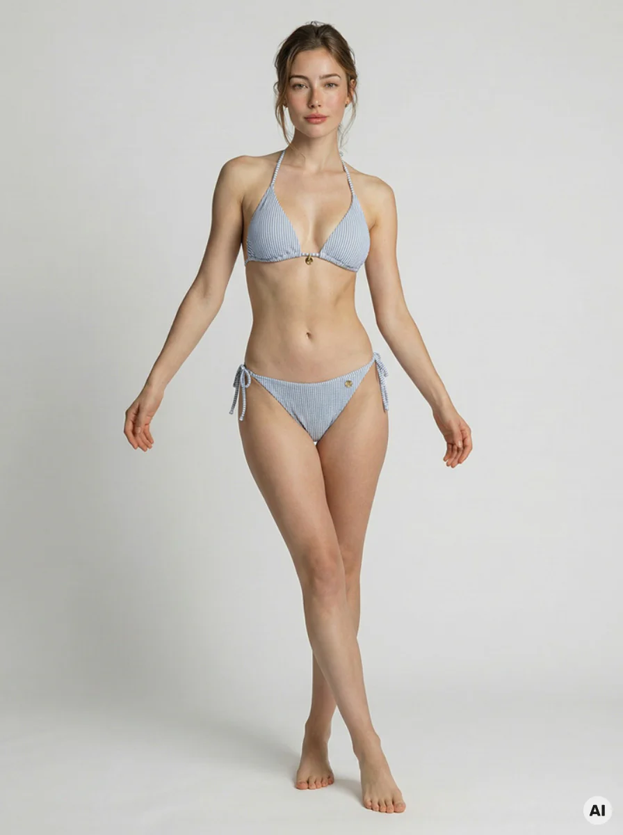 Seaside SS Tie Bikini 26 W - Dame Bikini - Image 5