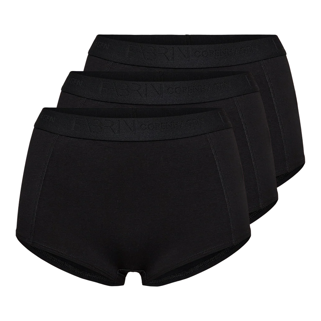 Fabrin Ladies Boxer 3 Pack, W - Dame Underbukser