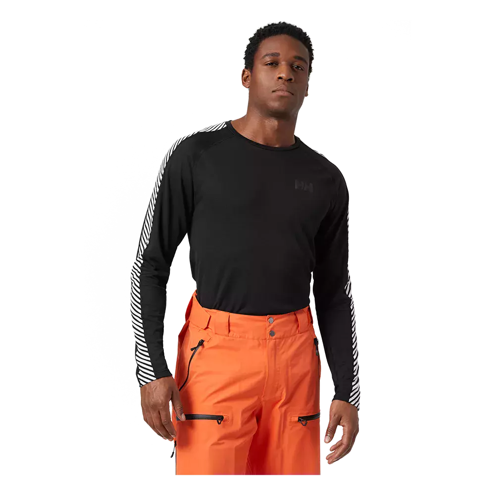Helly Hansen LIFA Active Stripe Crew - Herre Skiundertøj - Image 3