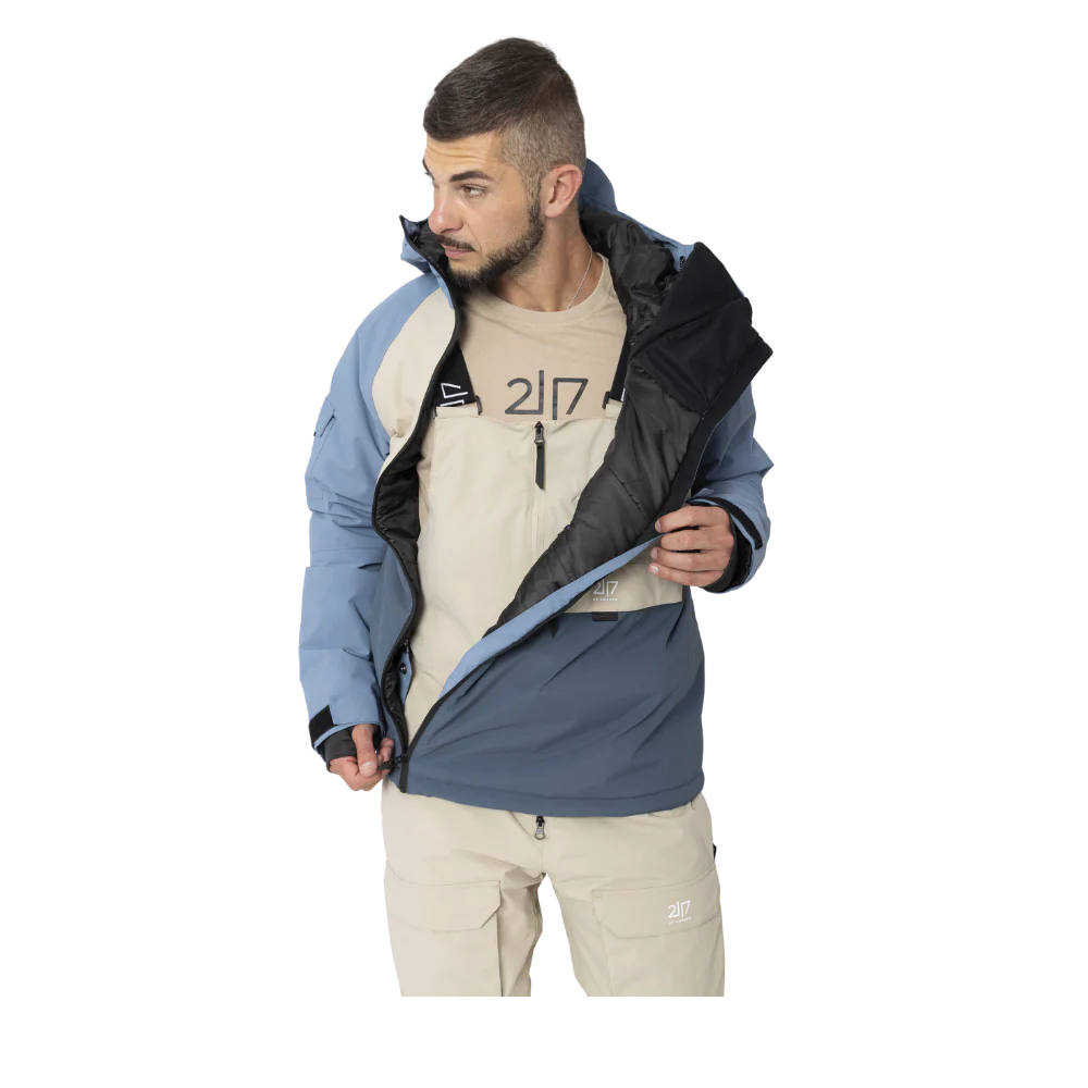 2117 of Sweden Nelkerim Padded Ski Anorak - Herre Skijakke - Image 7
