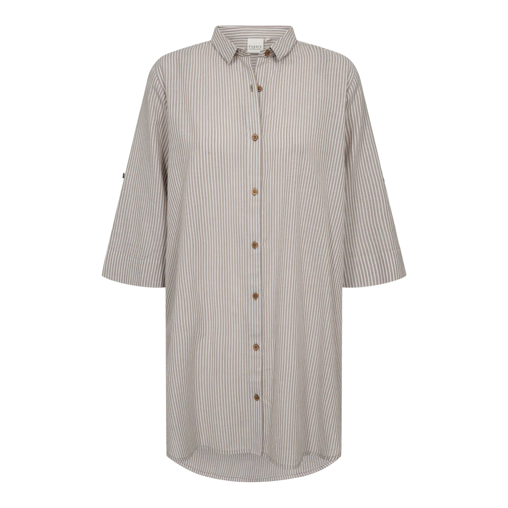 Fabrin New Big Shirt 26, W. - Dame Oversize Skjorte