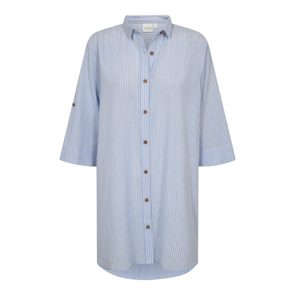 Fabrin New Big Shirt 26, W. - Dame Oversize Skjorte