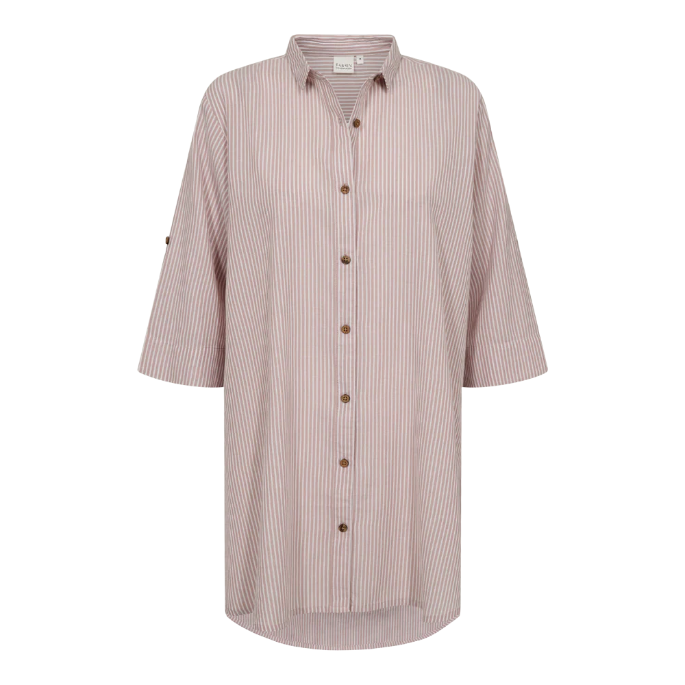Fabrin New Big Shirt 26, W. - Dame Oversize Skjorte